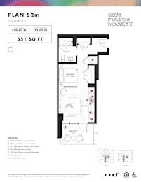 Unit 1912 floor plan