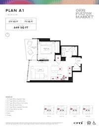 Unit 1909 floor plan