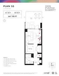 Unit 0407 floor plan