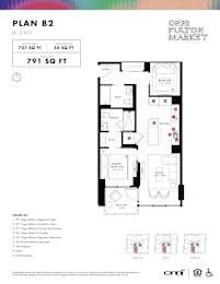 Unit 2412 floor plan