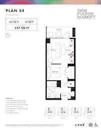 Unit 0907 floor plan