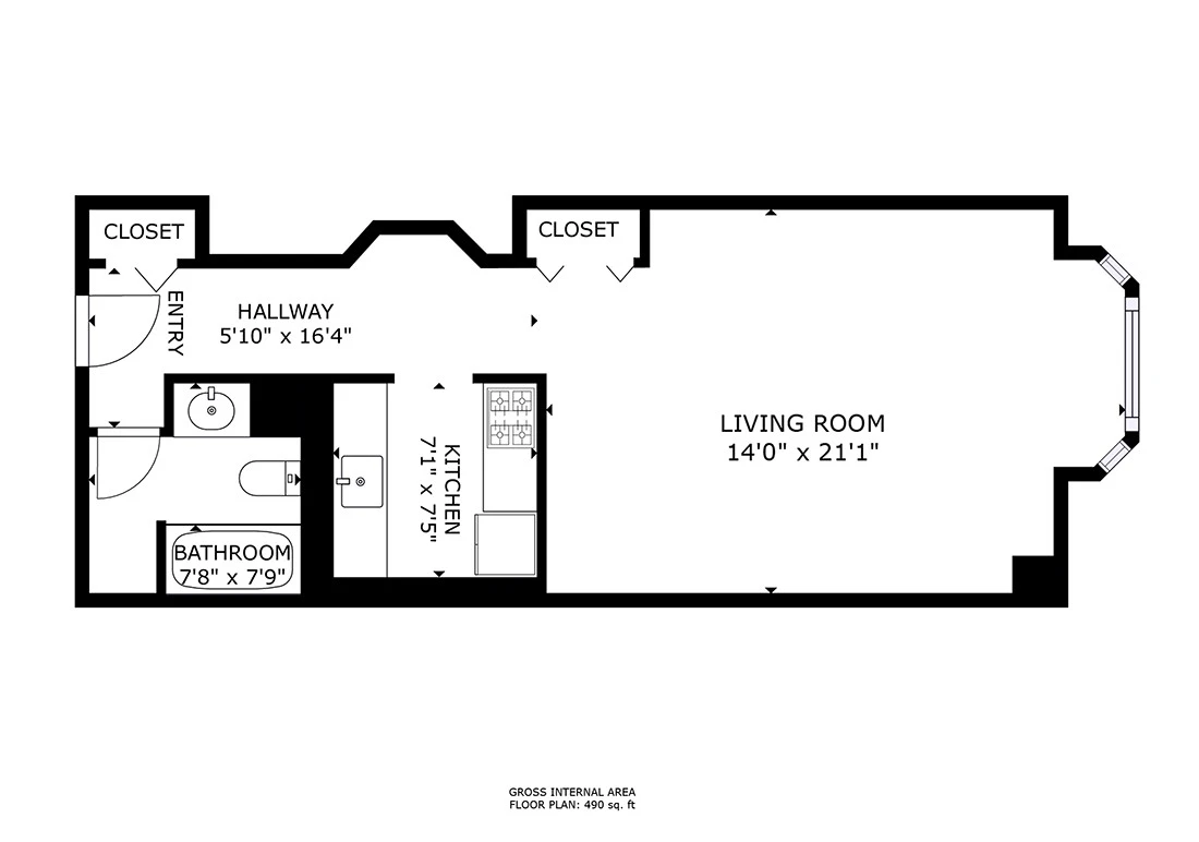 Unit 2703 floor plan
