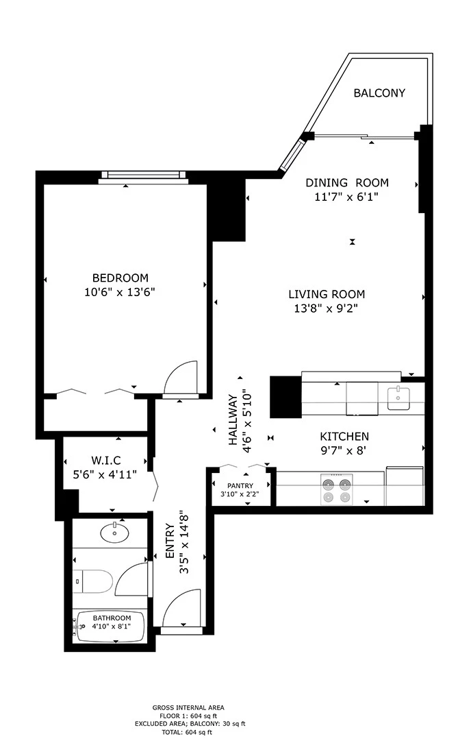 Unit 1502 floor plan