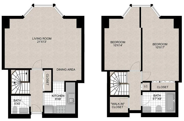 Unit 518 floor plan