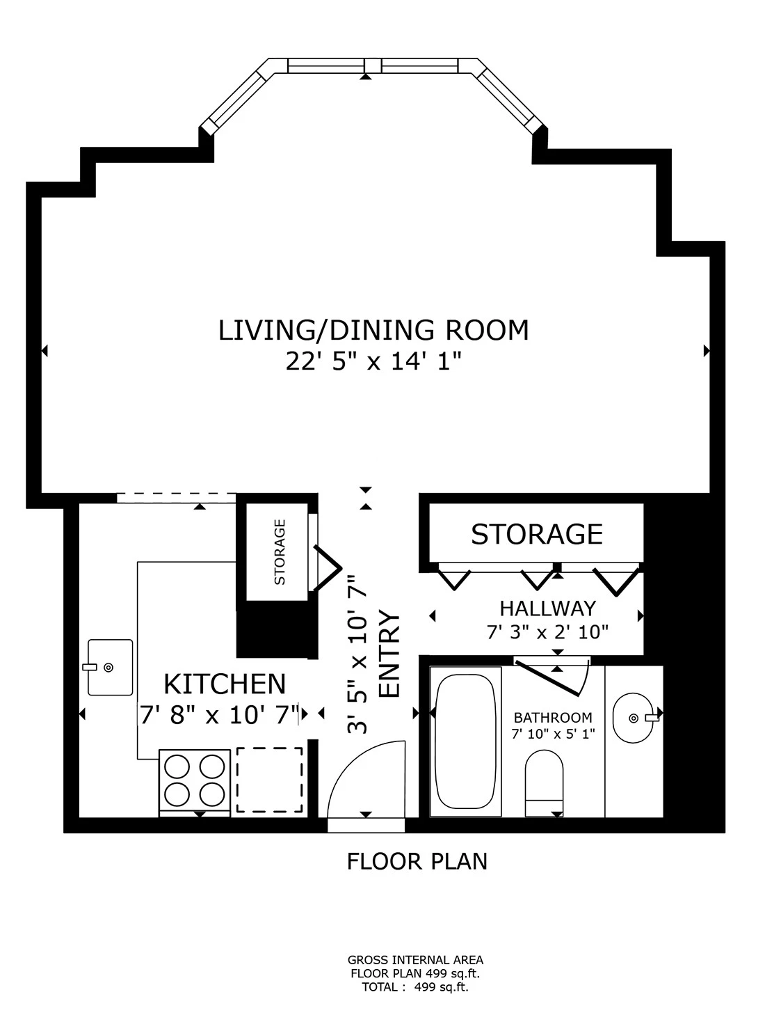 Unit 3005 floor plan