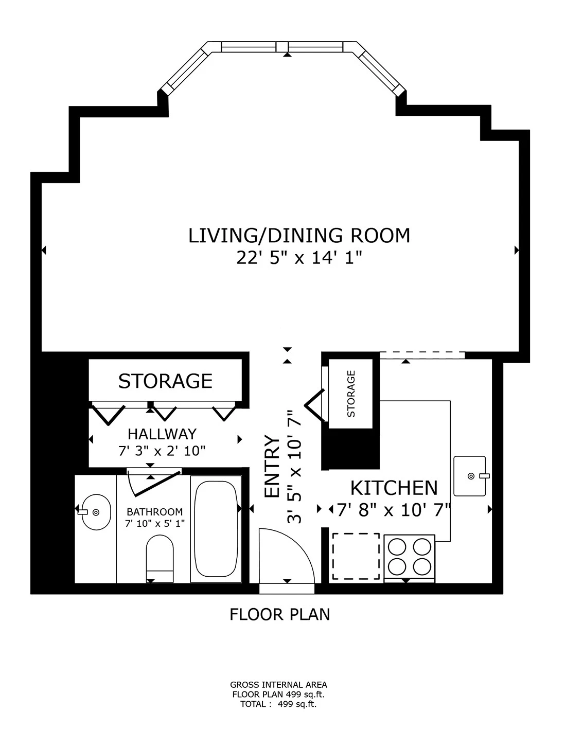 Unit 1610 floor plan
