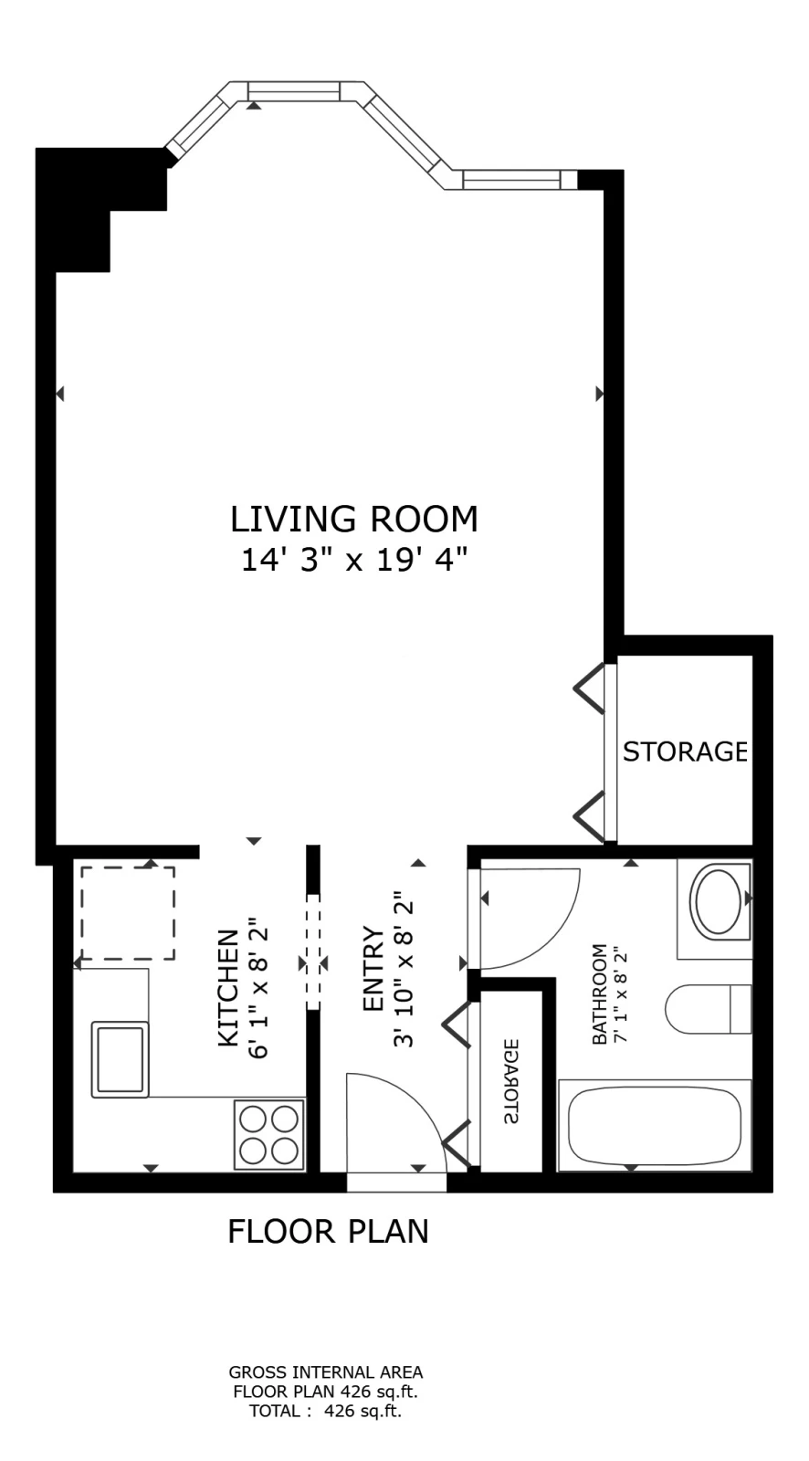 Unit 513 floor plan