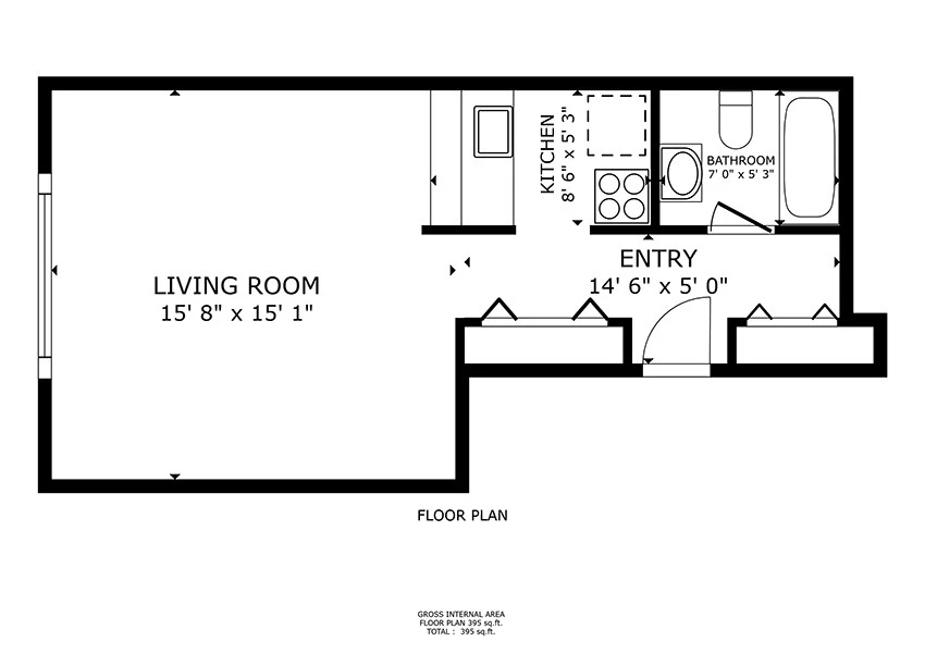 Unit 303 floor plan