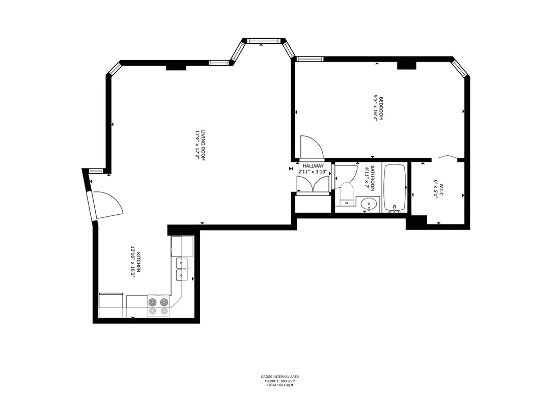 Unit 501 floor plan