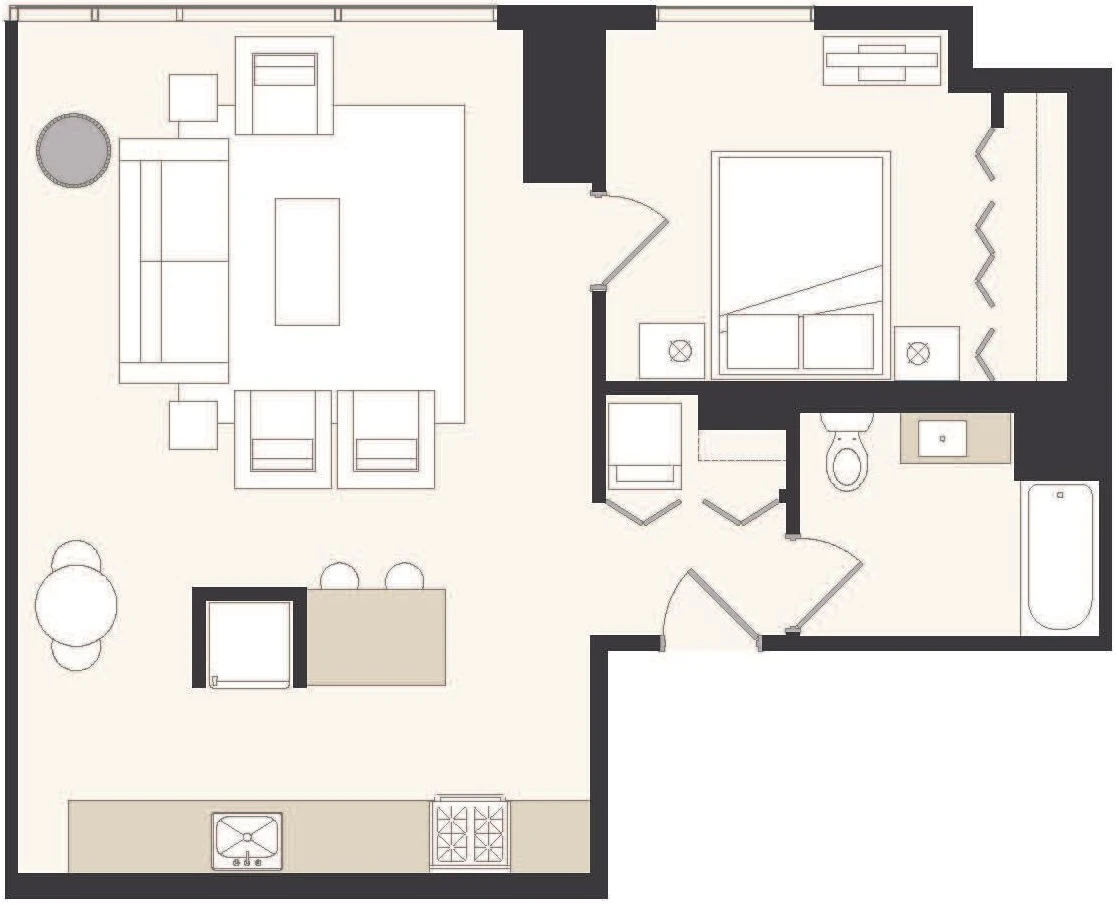 Unit 304 floor plan