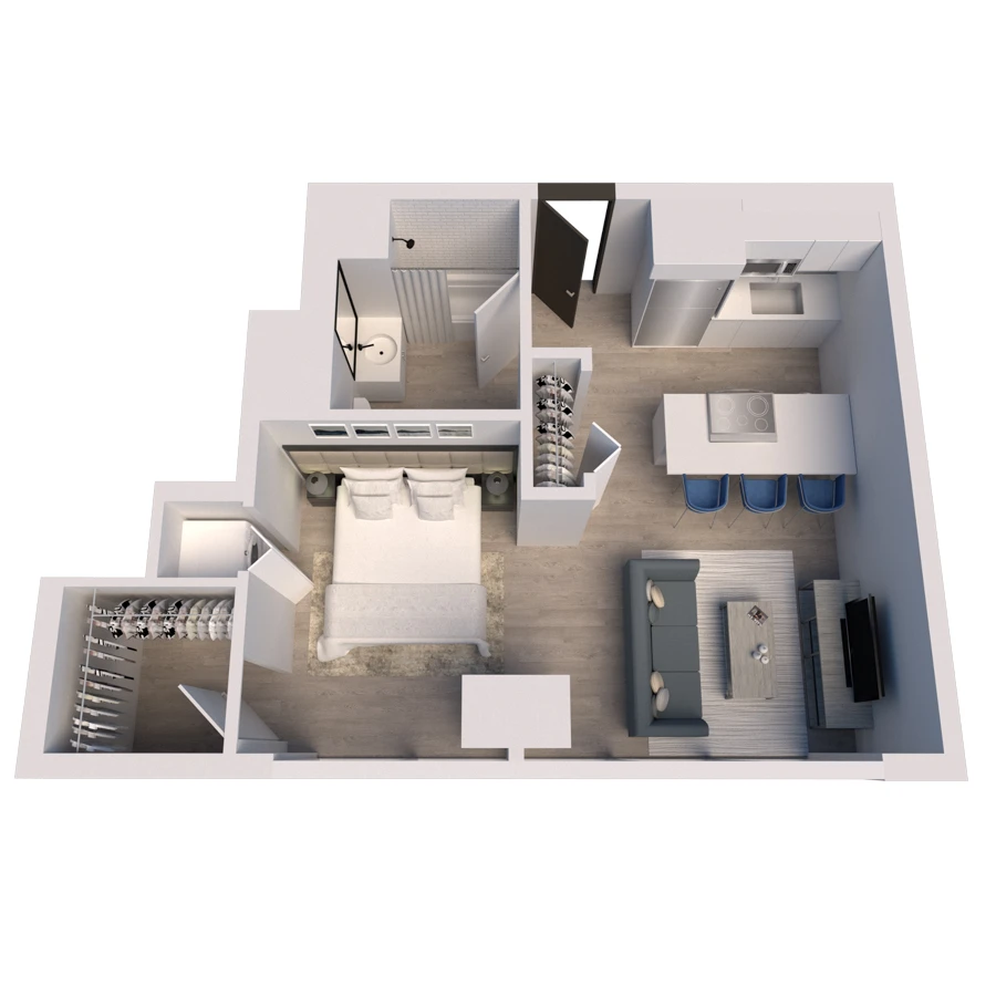 Unit 1102 floor plan