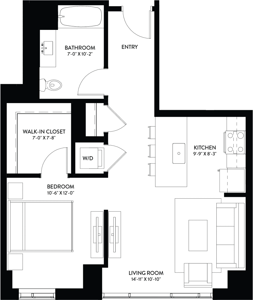 Unit 2608 floor plan
