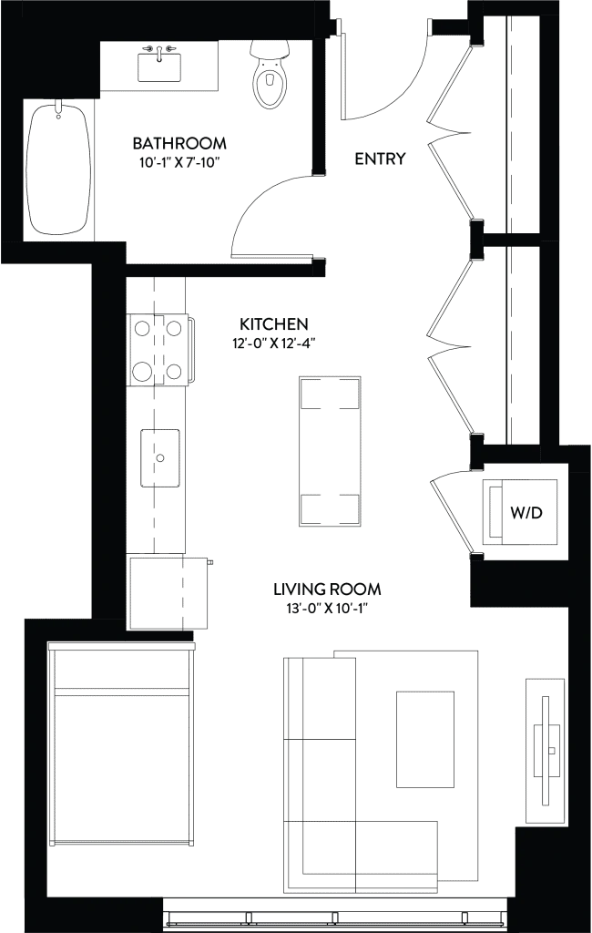 Unit 2306 floor plan