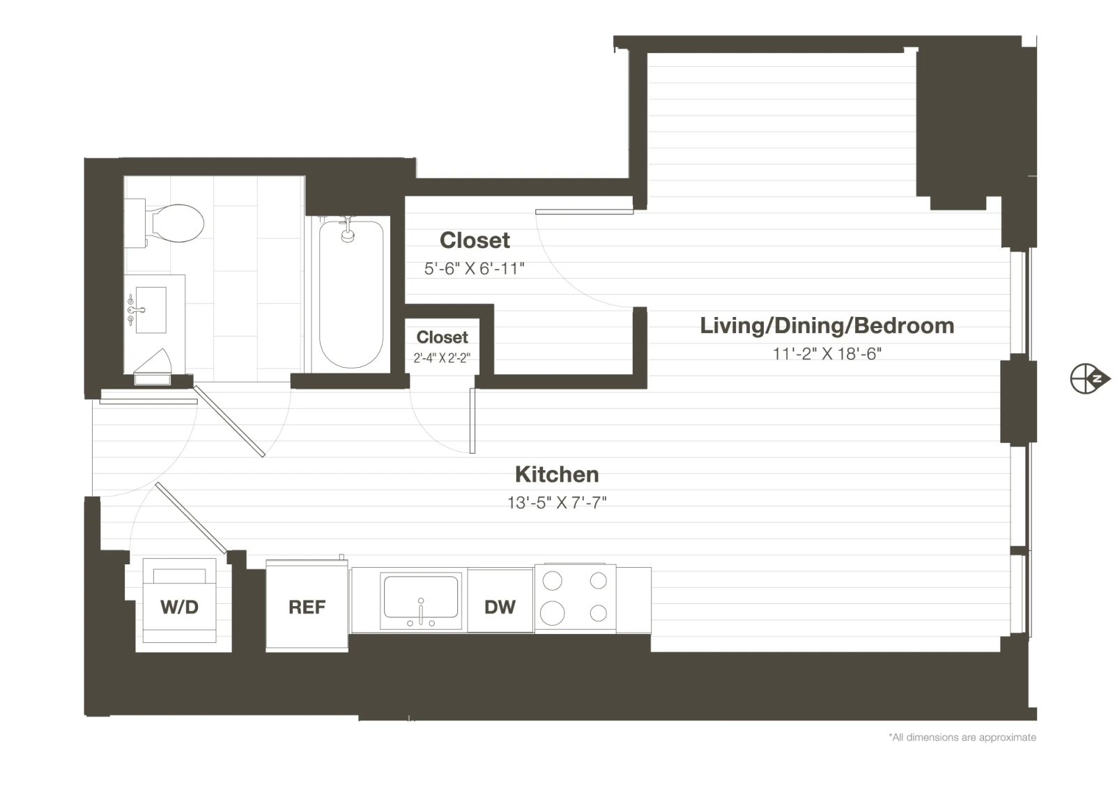 Unit 2003 floor plan