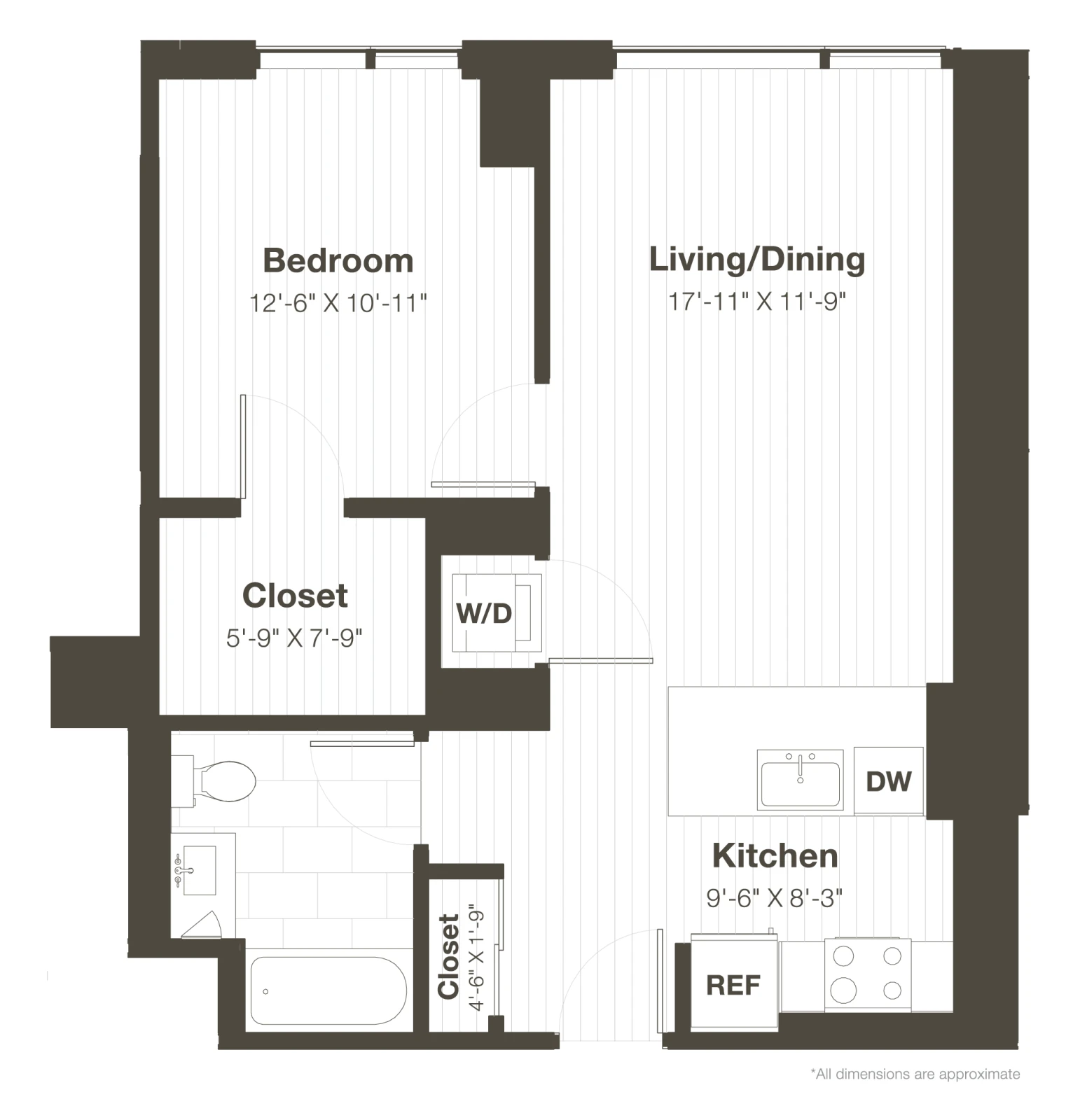 Unit 0809 floor plan
