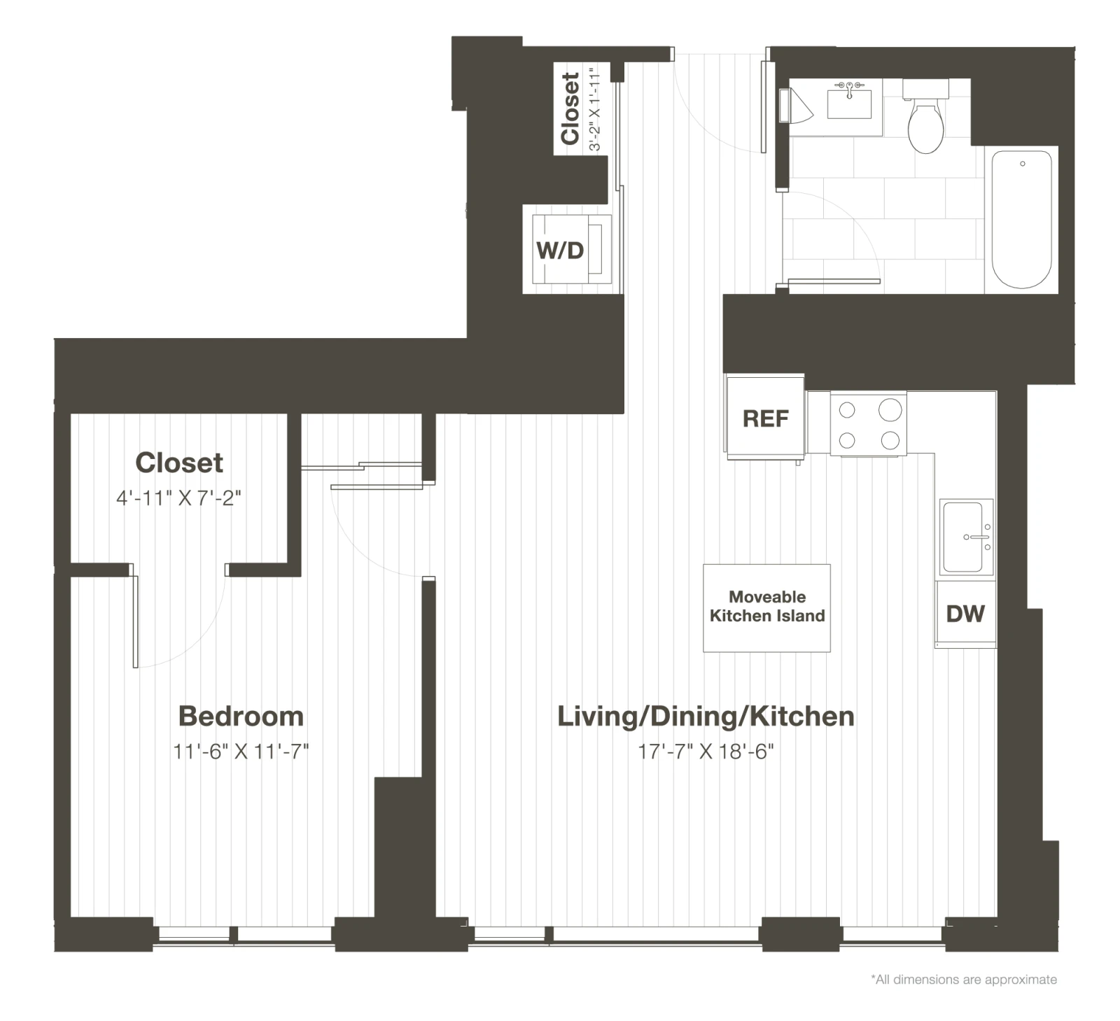 Unit 2506 floor plan