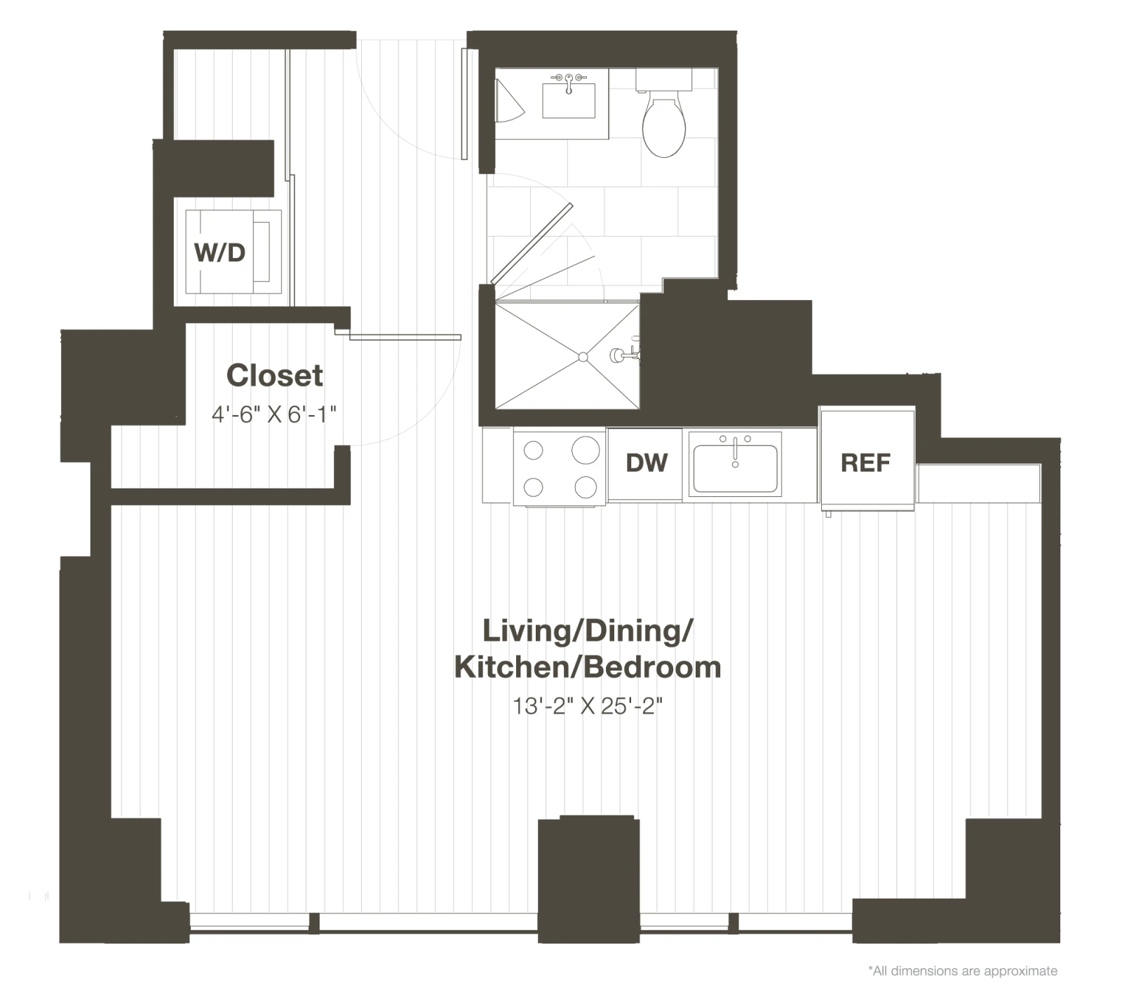 Unit 0808 floor plan