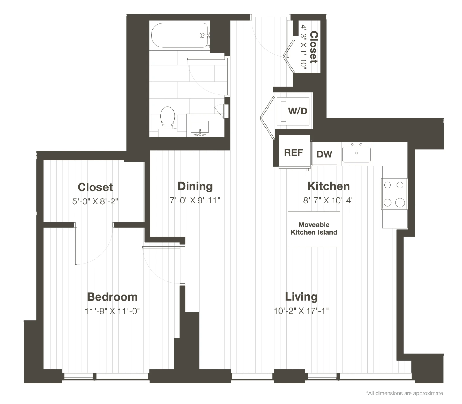 Unit 2810 floor plan