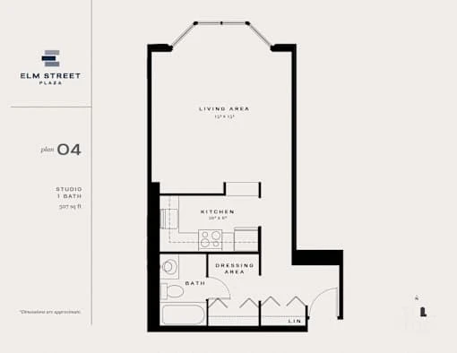 Unit 01-2408 floor plan