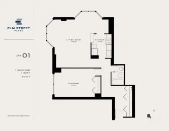 Unit 01-0210 floor plan