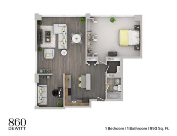 Unit 0501 floor plan