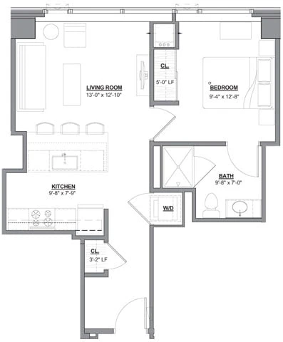 Unit 908 floor plan