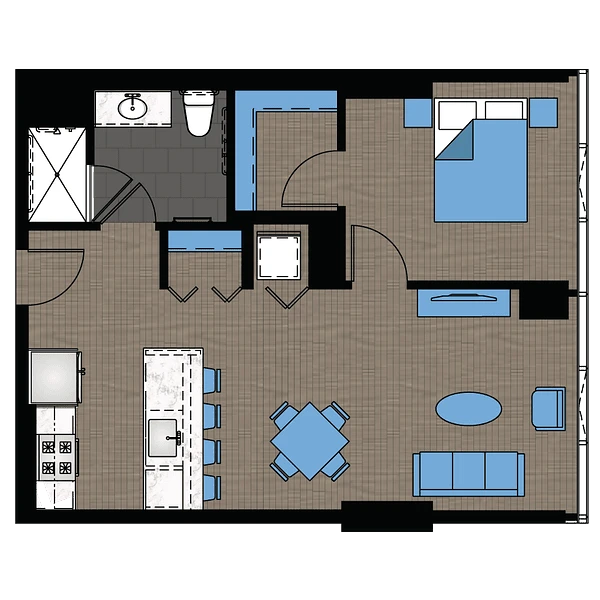 Unit 1810 floor plan