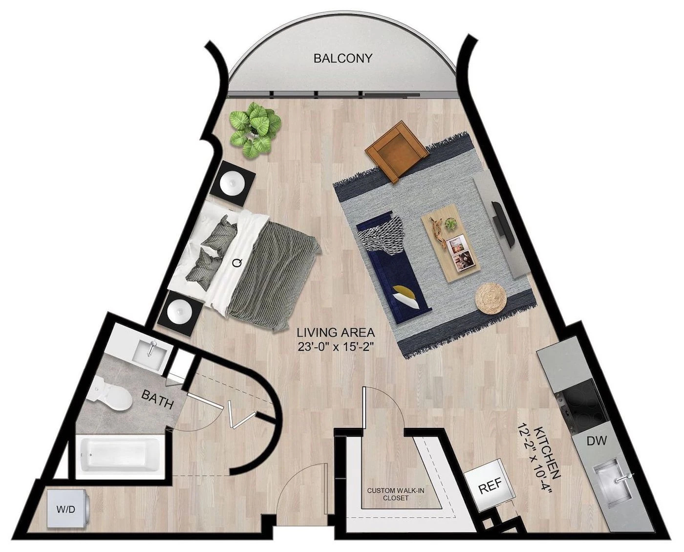 Unit 800-1508 floor plan