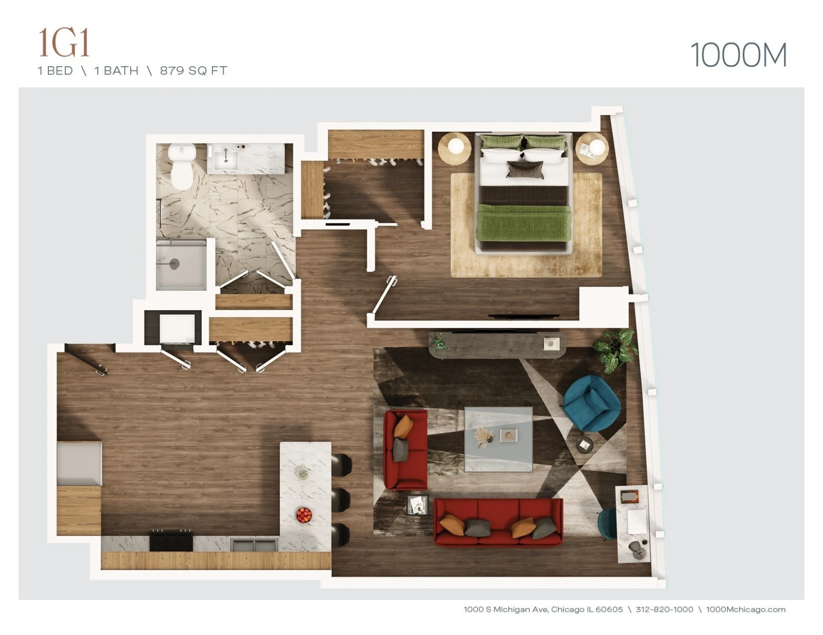 Unit 4704 floor plan
