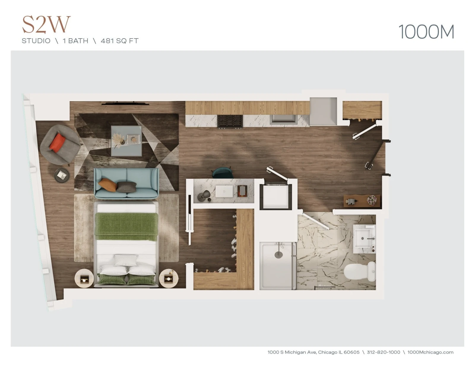 Unit 5310 floor plan
