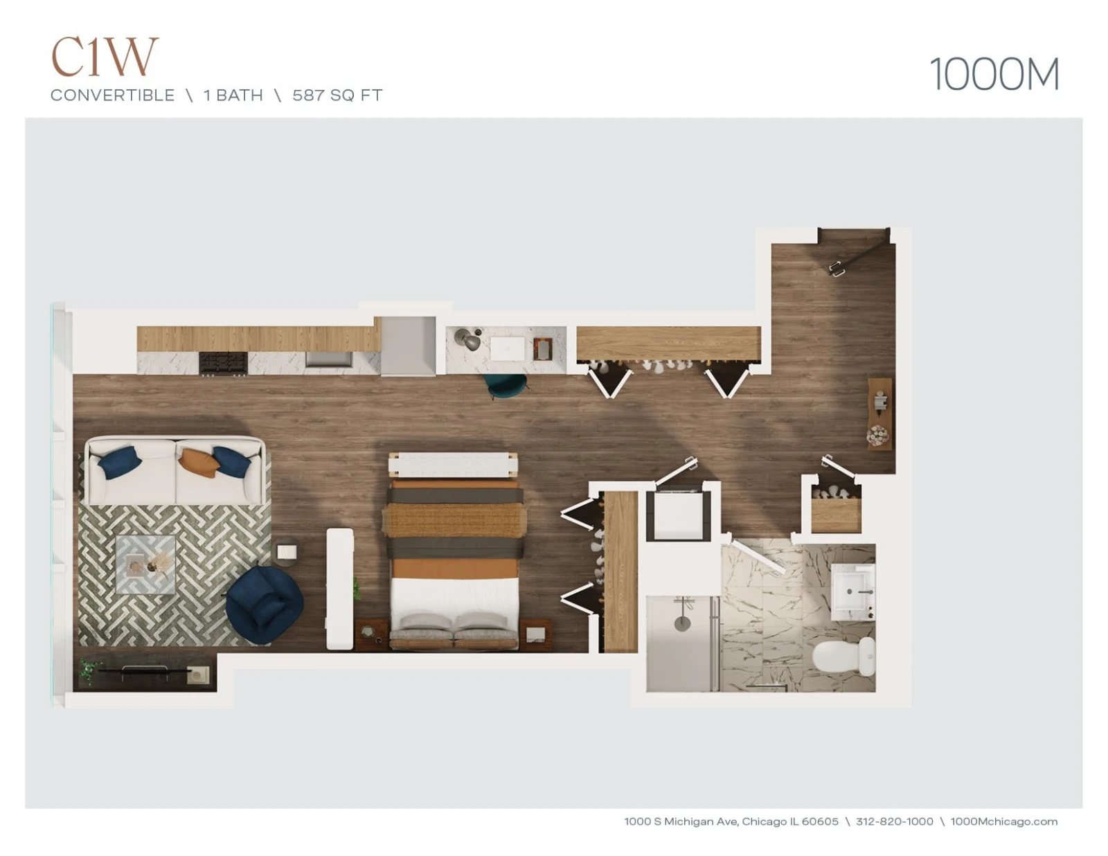 Unit 1512 floor plan