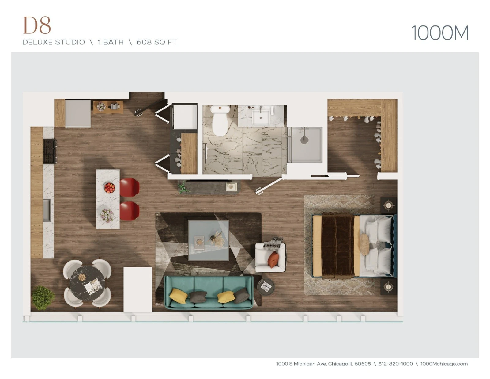 Unit 916 floor plan