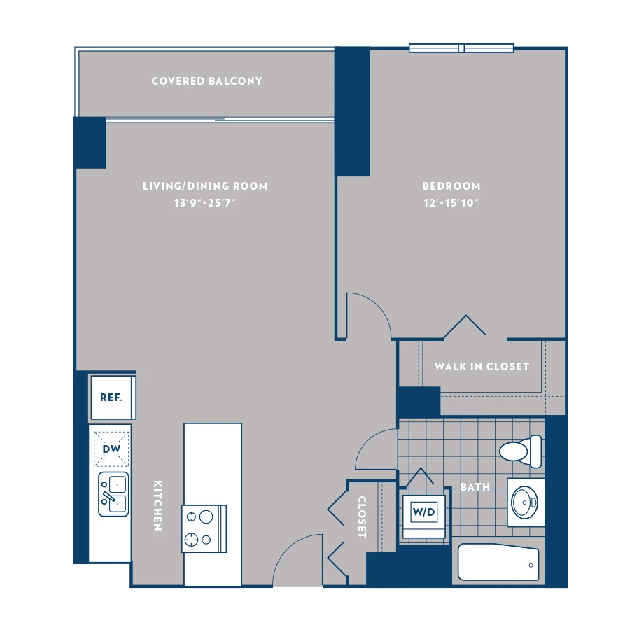 Unit 2203 floor plan