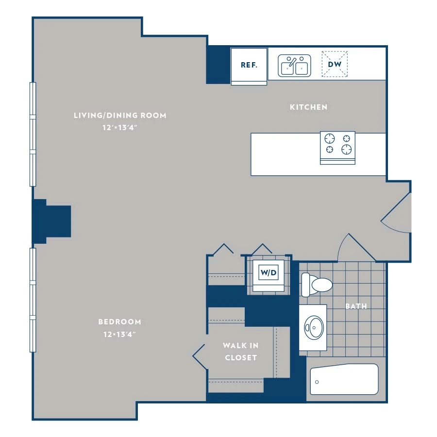 Unit 0417 floor plan