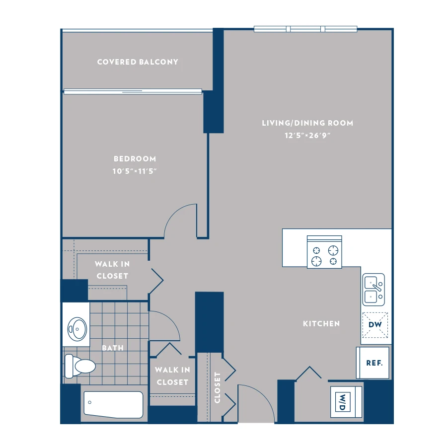 Unit 4509 floor plan