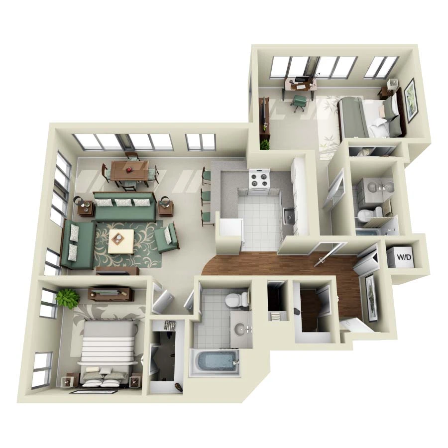 Unit 1002 floor plan