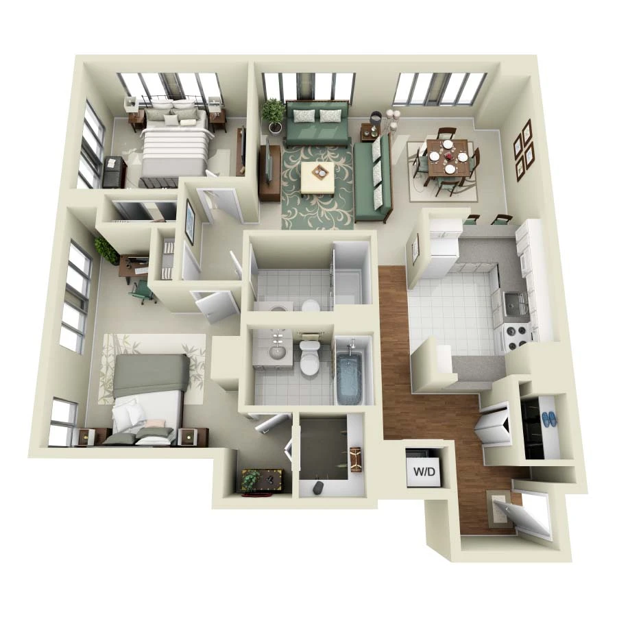 Unit 3103 floor plan