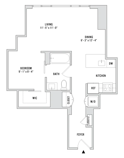 Unit 5008 floor plan