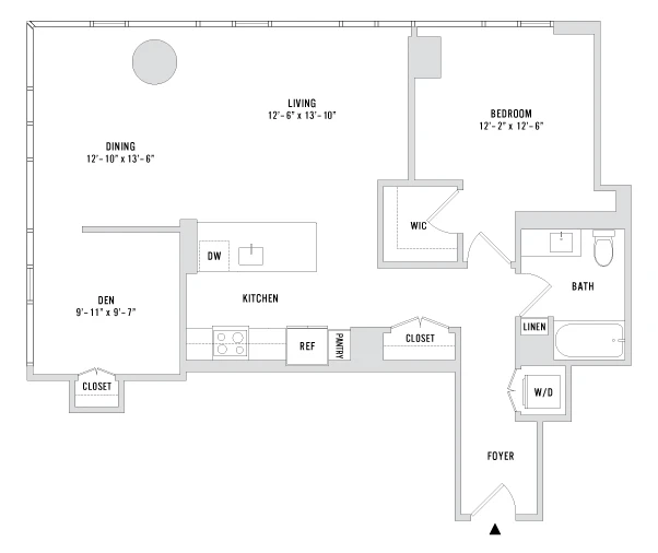 Unit 5311 floor plan