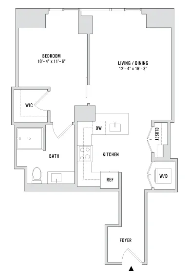 Unit 2608 floor plan