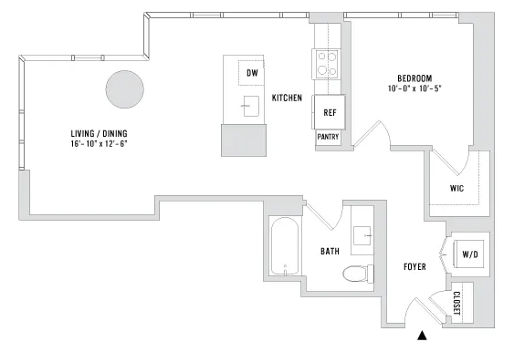Unit 3712 floor plan