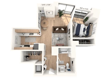 Unit 01-1902 floor plan