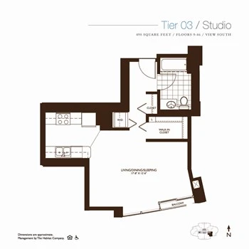 Unit 01-4003 floor plan