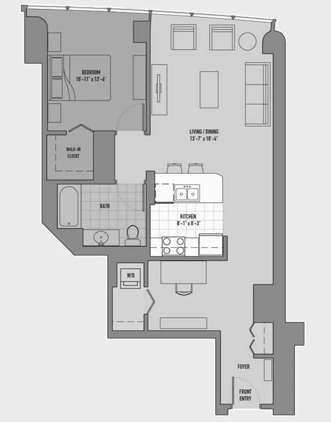 Unit 3408 floor plan
