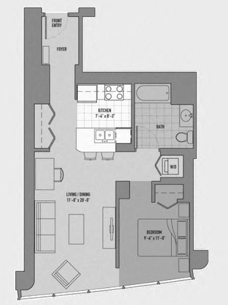 Unit 5105 floor plan