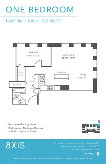 Unit 4411805 floor plan