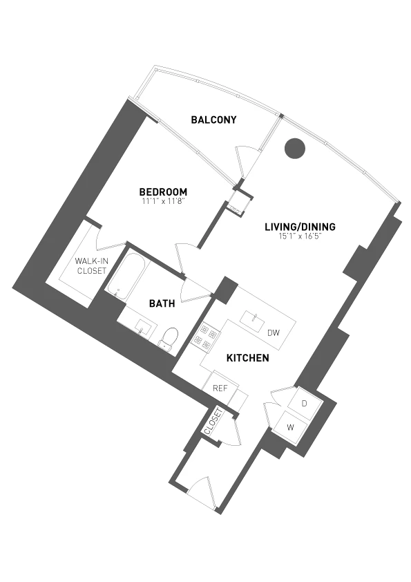 Unit 2804 floor plan