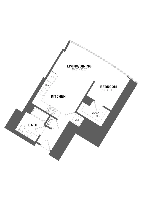 Unit 1803 floor plan