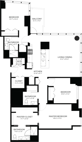 Unit 4709 floor plan