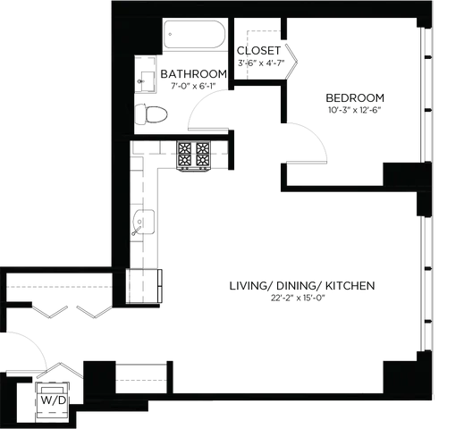 Unit 3003 floor plan